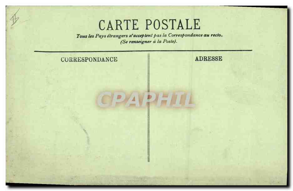 CPA Folklore Alsace Alsacienne Vers la frontiere  — Rückseite
