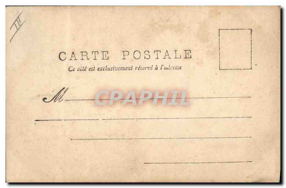 CPA Enfant Saute la crepe — Rückseite