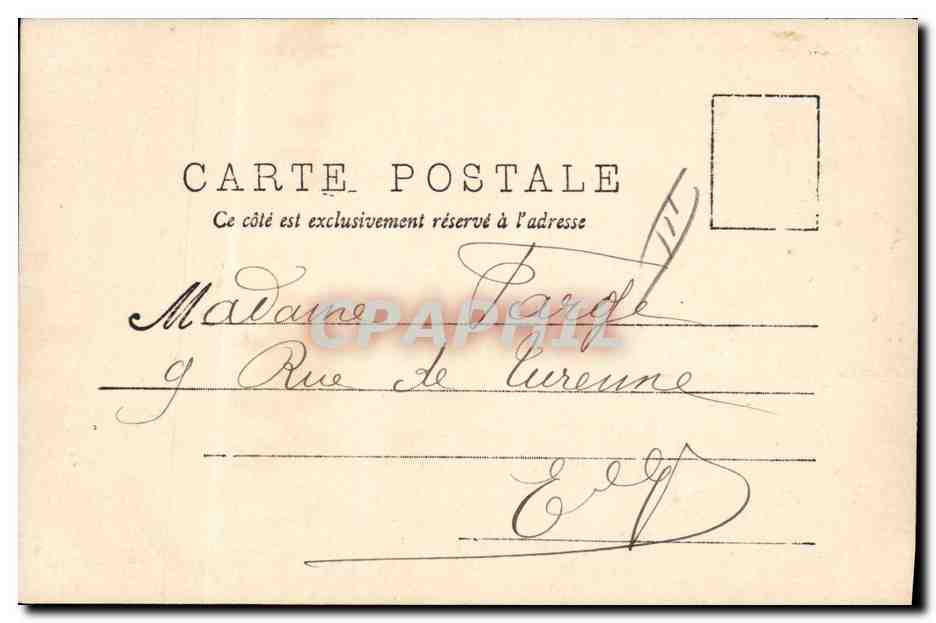 CPA Enfant Cuisinier  — Rückseite