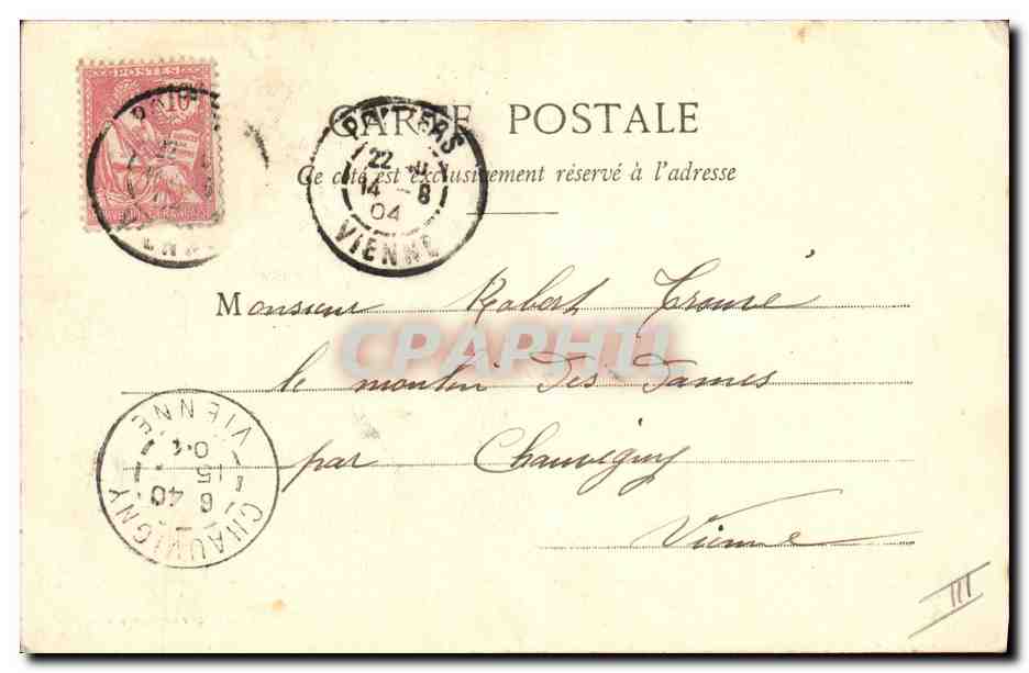 Cavalry against Infantry — Condescension! — Phototypie A. Bralet & Cie, Nantes — Back