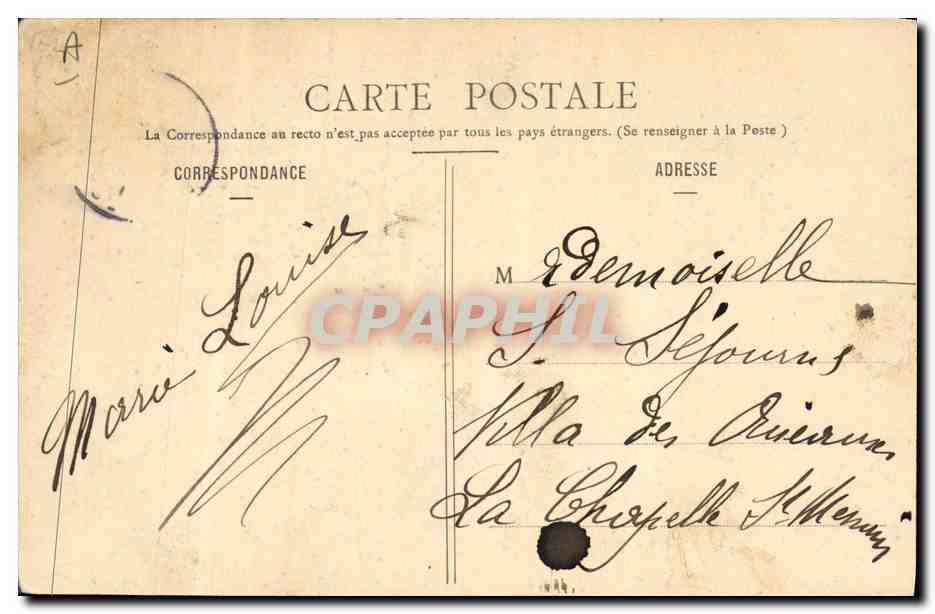 Litanies de la Belle-Mère — texte humoristique — A. Besset & Cie, n° 107 — Reverso