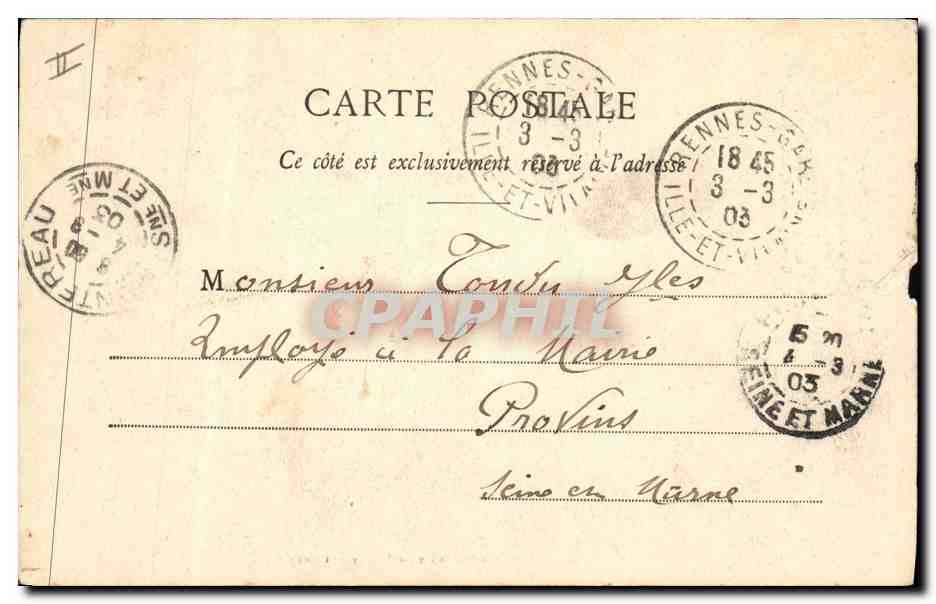CPA Fantaisie Enfant Les 4 saisons Le Printemps  — Rückseite