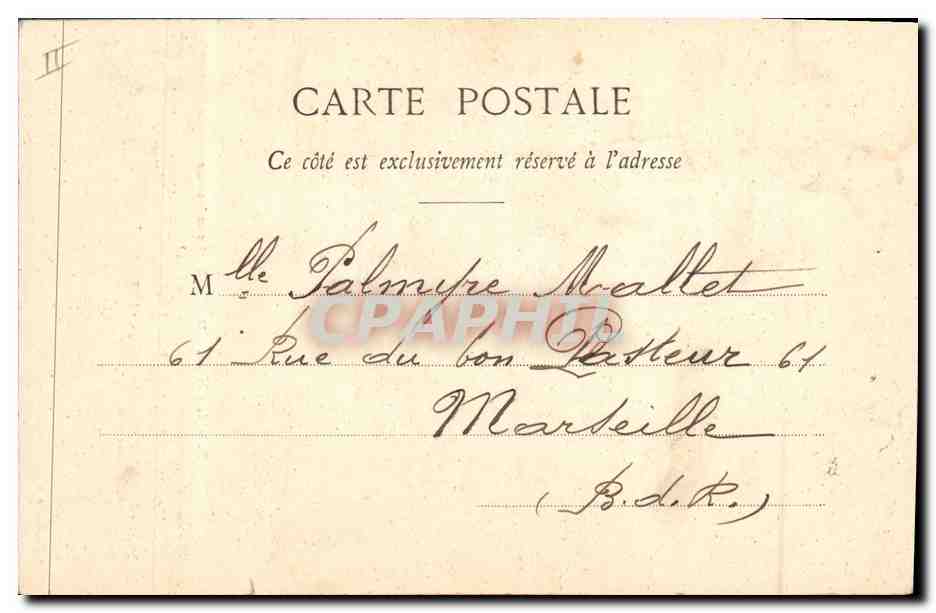 Le Noël du Petit Ramoneur — Phototypie A. Bergeret & Cie, Nancy — n°3 — Rückseite