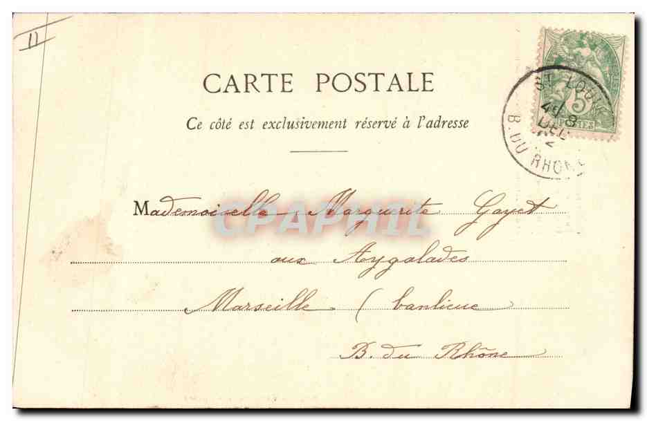CPA Fantaisie Enfant Noel de Bebe  — Rückseite