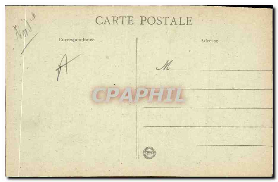 CPA Eglise de Saint Pair sur Mer Tombeau de Saint Pair et de Saint Soubillon  — Rückseite