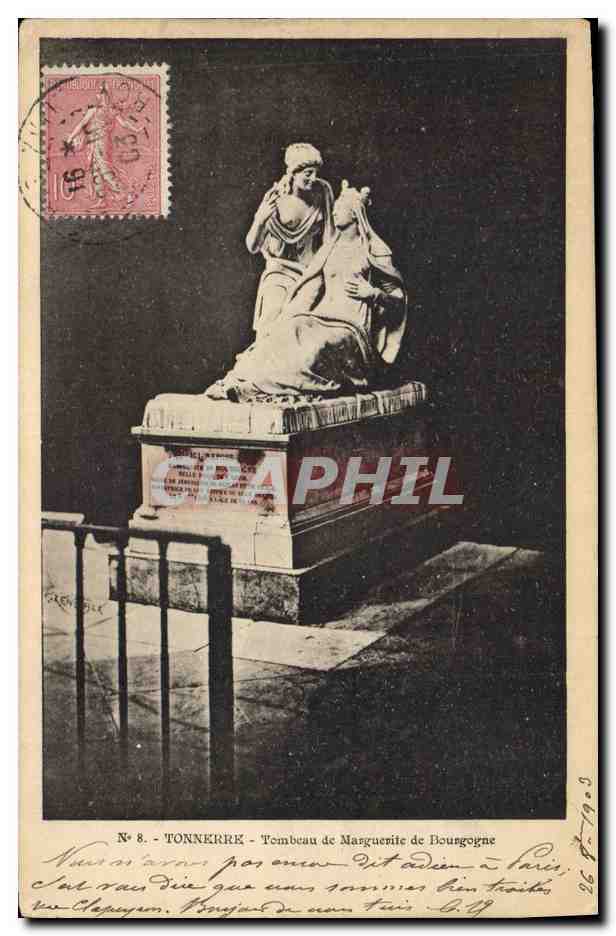 CPA Tonnerre Tombeau de Marguerite de Bourgogne 