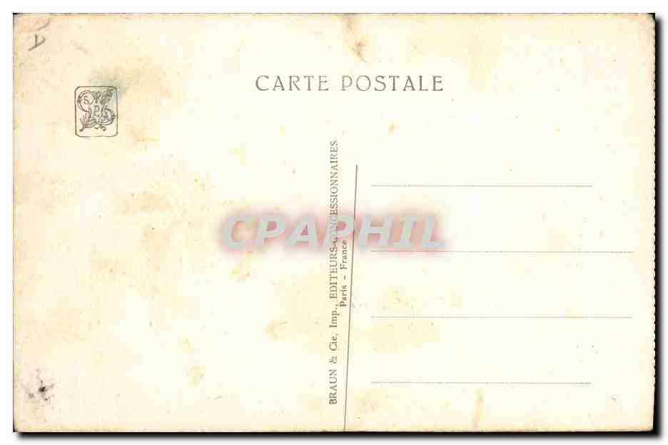 CPA Singe Paris Exposition coloniale internationale 1931 Parc zoologique Singes dans les rochers — Back