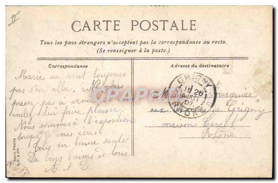 CPA Militaria Avignon La place du palais Exercice des recrues — Rückseite