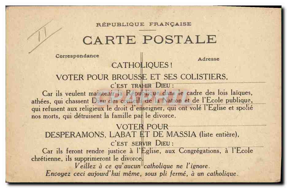 CPA Militaria Yser Flandres Picardie Drapeau Compagnie de Genie — Rückseite