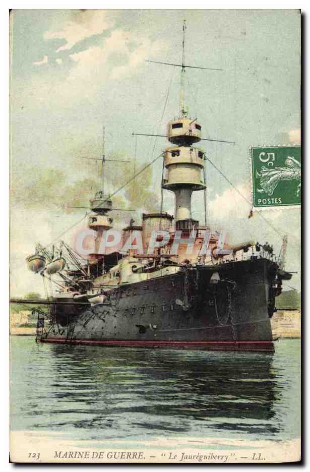 Marine de guerre — Le Jauréguiberry — LL.