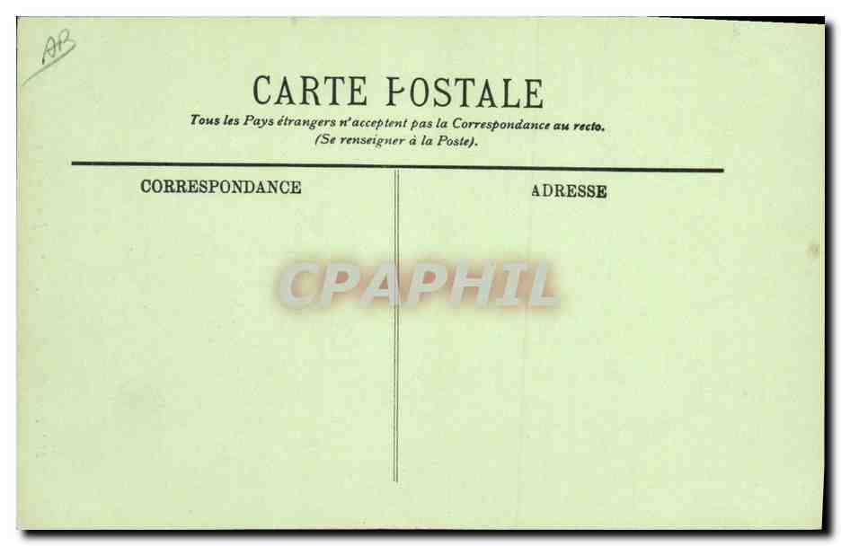 Marine de guerre — Le Jauréguiberry — LL. — N° 123 — Verso