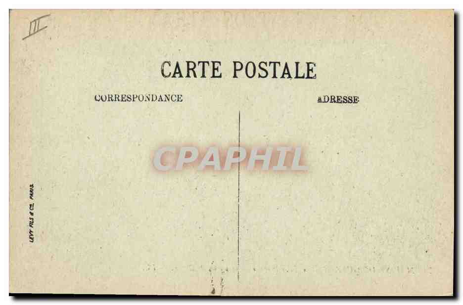 CPA Bateau Jules Ferry Croiseur de 1ere classe — Verso
