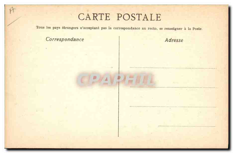 CPA le chef d'oeuvre de Dieu Marc Constantin Abadie — Verso