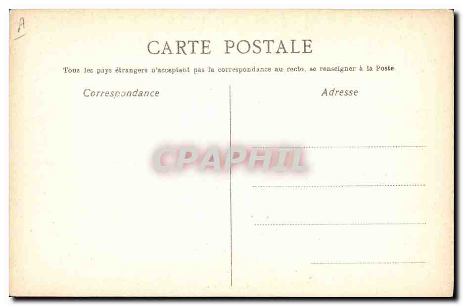 CPA C'est un oiseau qui vient de France Soubise Boissiere — Verso