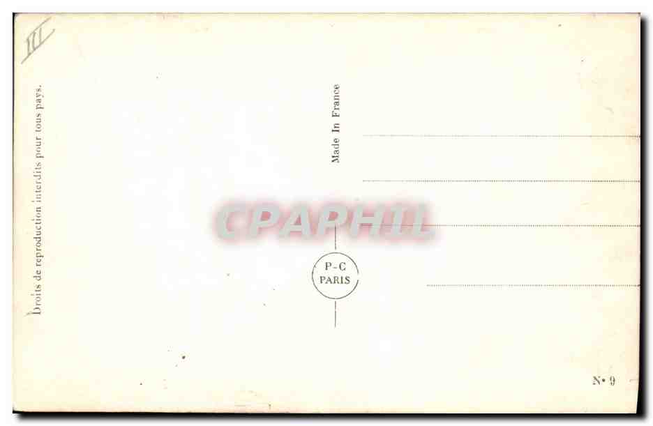 Henry Garat — Ville d'Amour — Production UFA — Achterkant