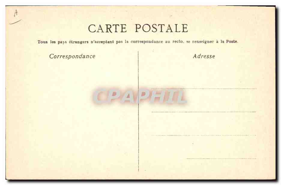 CPA Les boeufs Pierre Dupont — Verso