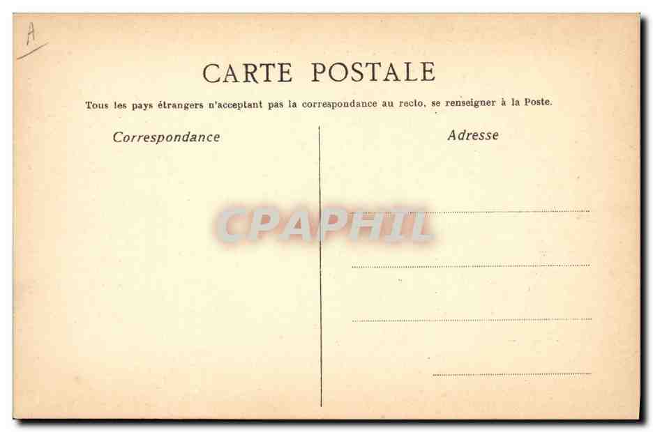 CPA Ninon voici les roses Darien  — Verso