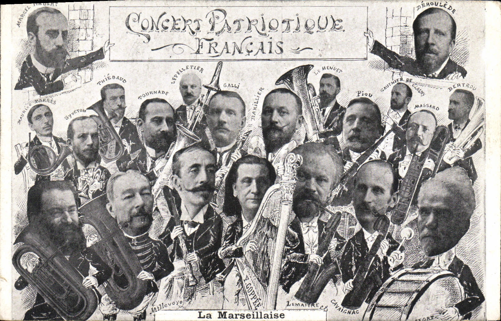 Concert Patriotique Français — La Marseillaise — Édition Française (A.M.I.)