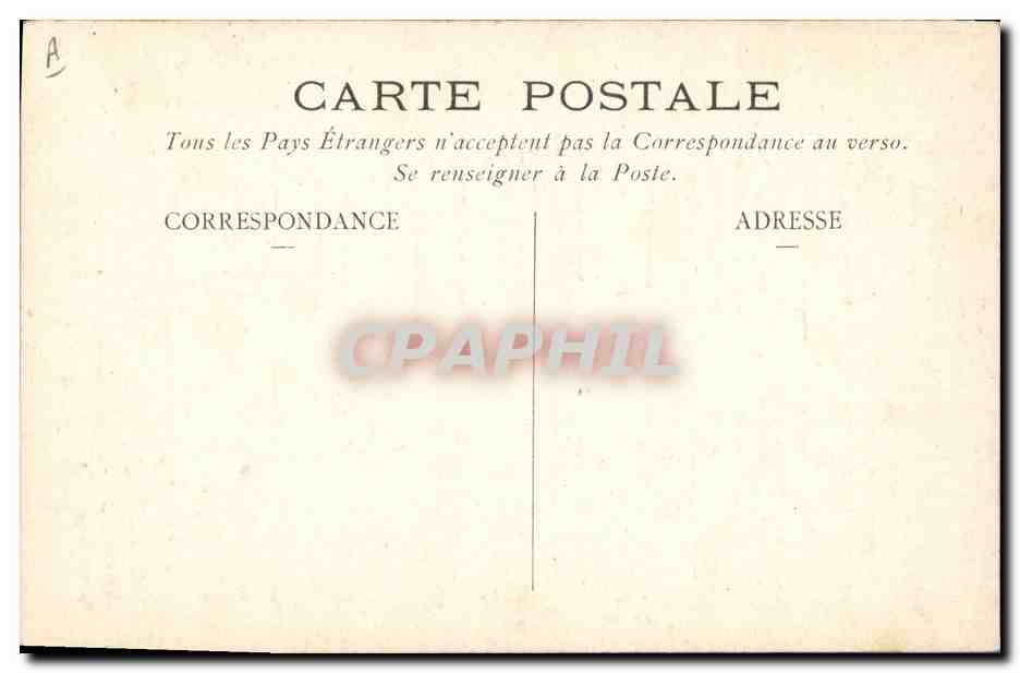 CPA Les sabotiers de l'ete Kernevel — Verso