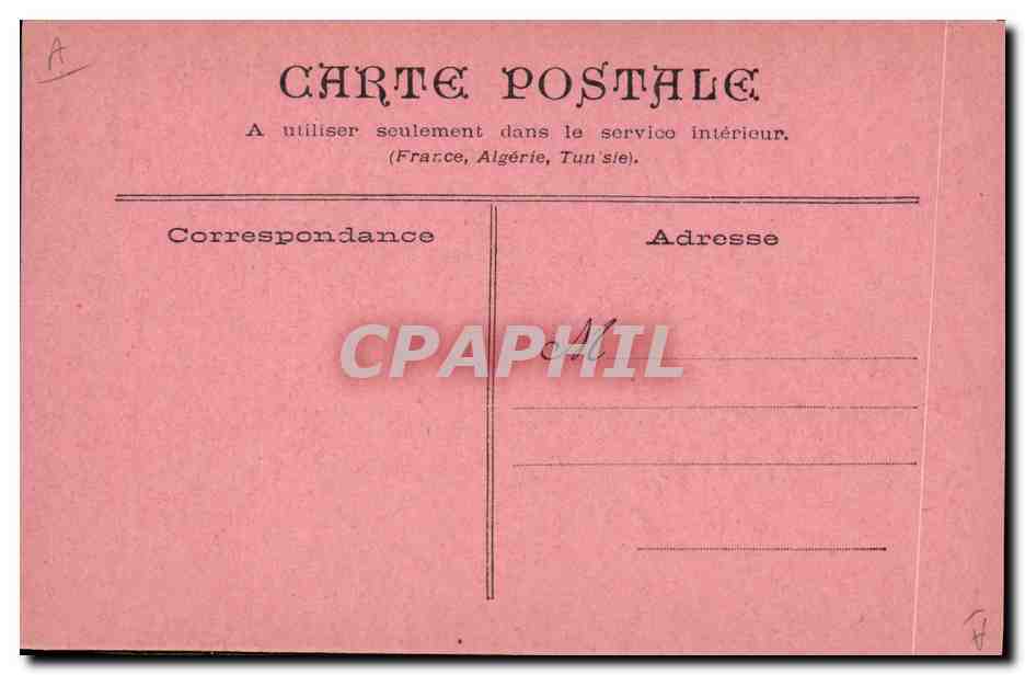 CPA Berceuse grave Jean Vezere — Verso
