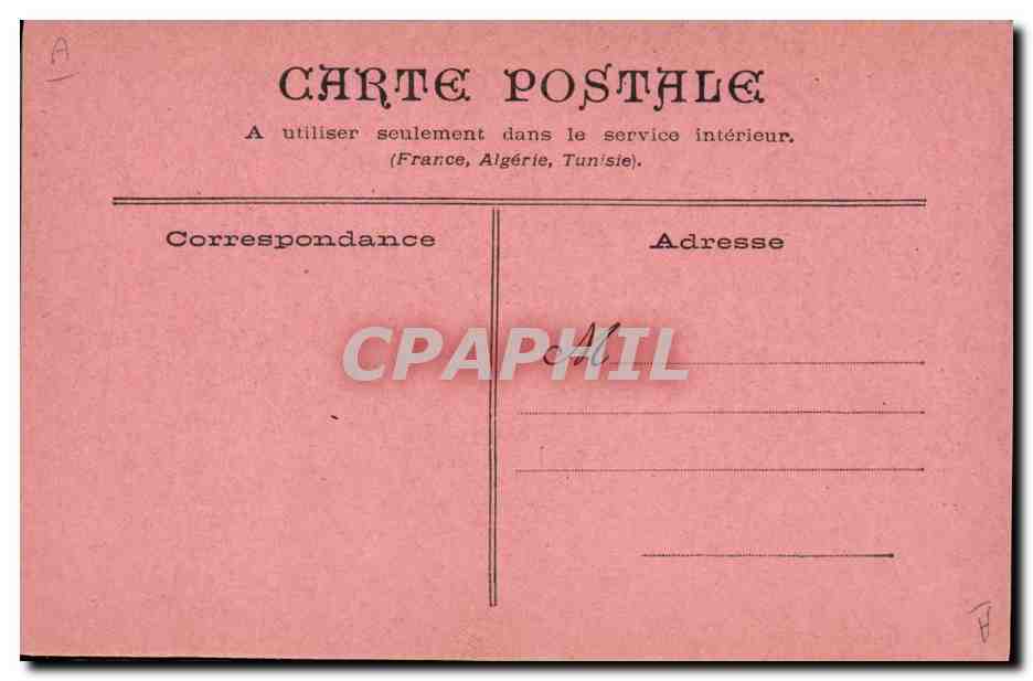 CPA Trains de Guerre Jean Vezere — Verso