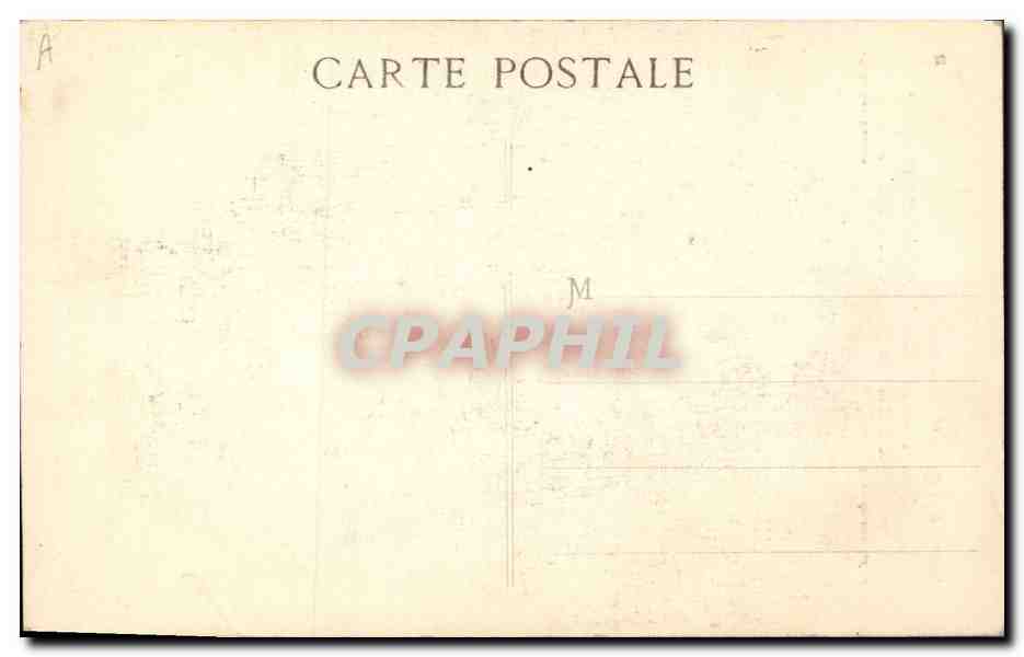 Soldat et femme en costume alsacien — La Triple Entente — Editeur Barabino, Marseille — Verso