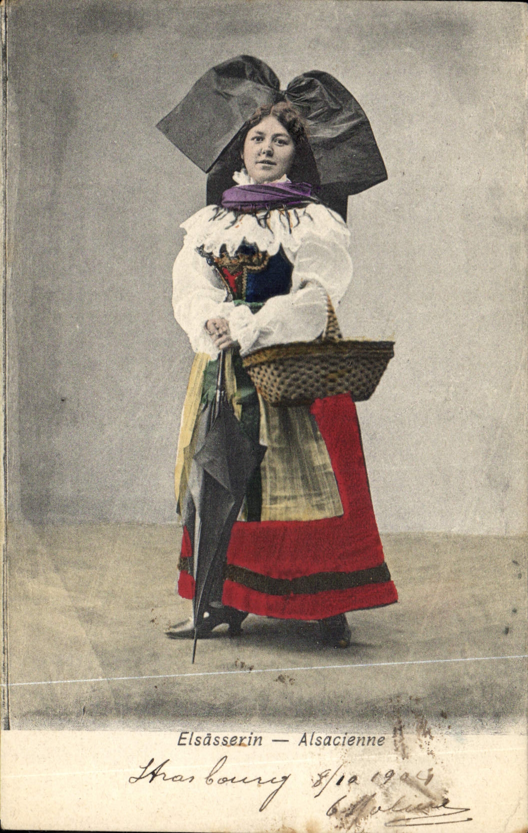 Elsässerin — Alsacienne — Thrasbourg, n° 1904