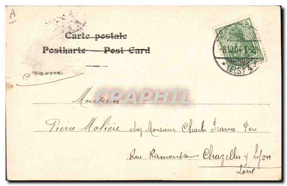 Elsässerin — Alsacienne — Thrasbourg, n° 1904 — Reverso