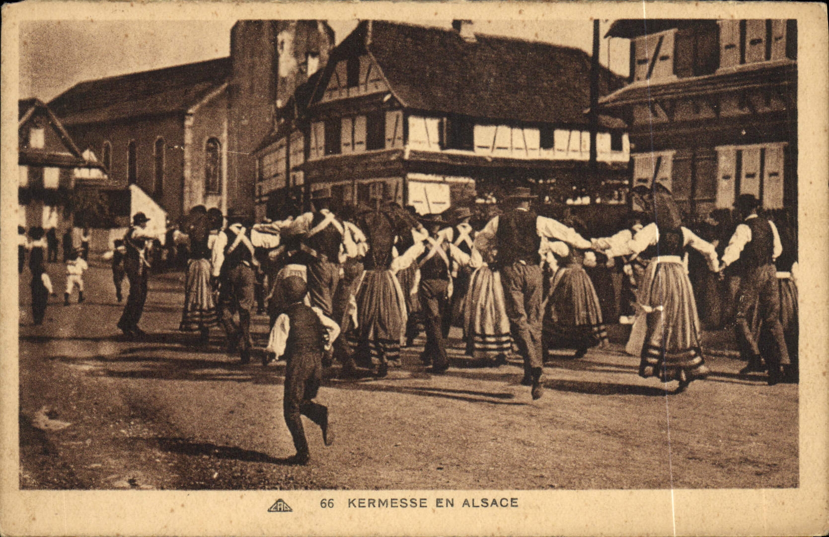 Kermesse en Alsace — 66 — éditeur ARA