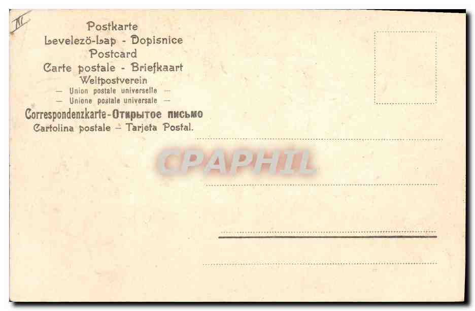 Fleurs de lilas et de trèfle — Bonne Année — éditeur CPAPHIL, n° 3415 — Reverso