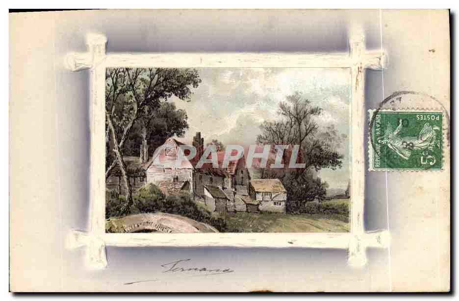 Fernana — vue de village — éditeur Fernana, n° de série non visible