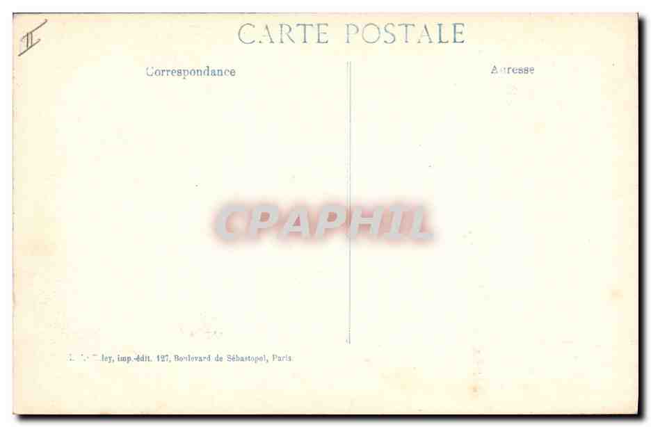 Soldats en forêt — Une popote à la grand-garde — B.D. 38me Série — Verso