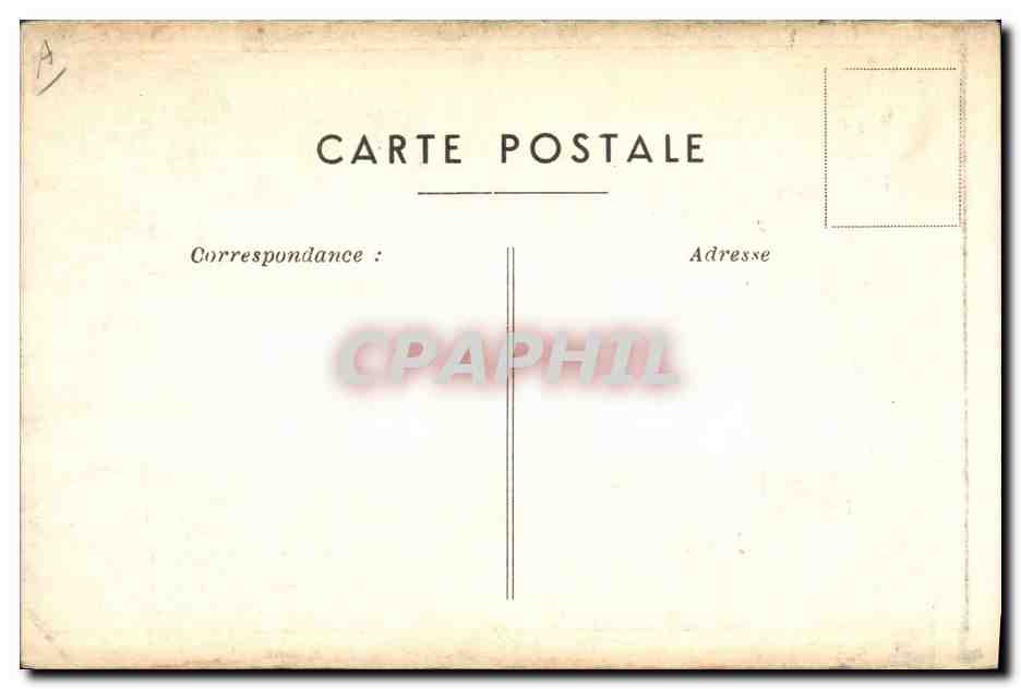 CPA Cuisine Cuisinier  — Rückseite