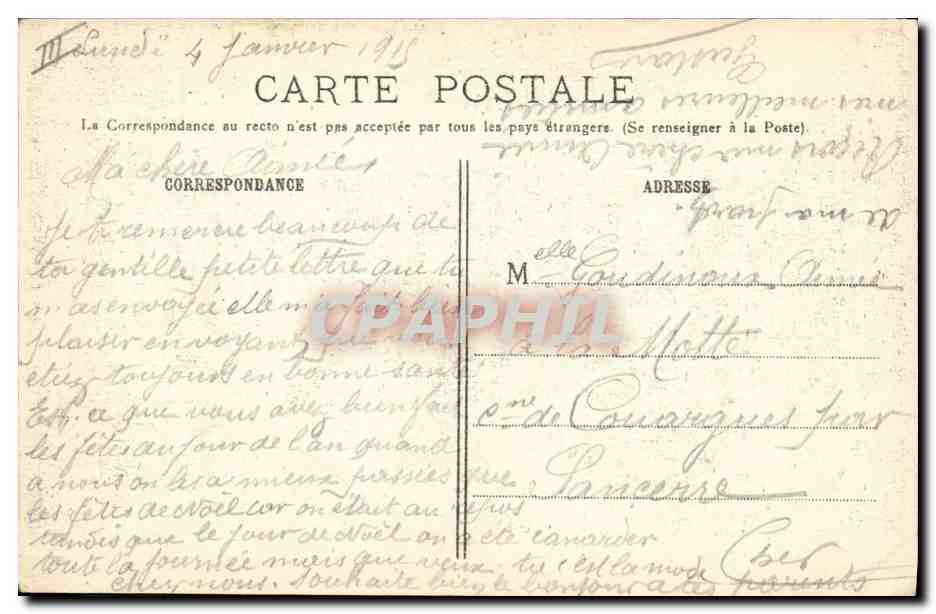 CPA Cuisine Cuisines roulantes francaises Militaria  — Verso