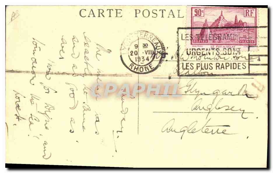 CPA Cuisine Restaurant Fillioux Frechin La mere Fillioux Rue Duquesne Lyon — Verso
