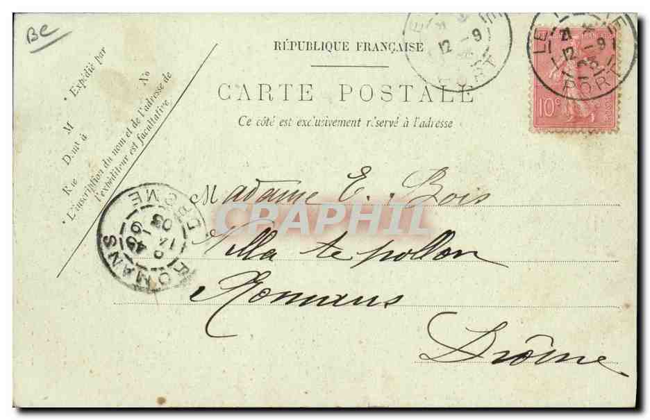 CPA Cuisine Compagnie de debarquement Repos La cantine volante Militaria Marins  — Rückseite