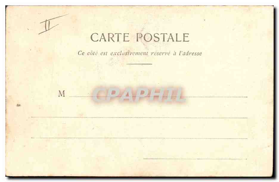 In einem Waggon — romantische Szene — Phototypie A. Biegerot et Cie, Nr. VIII — Rückseite