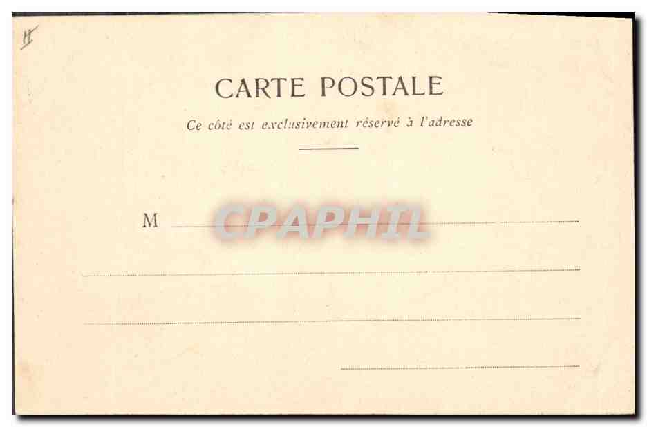 CPA Fantaisie Femme En wagon Train  — Rückseite