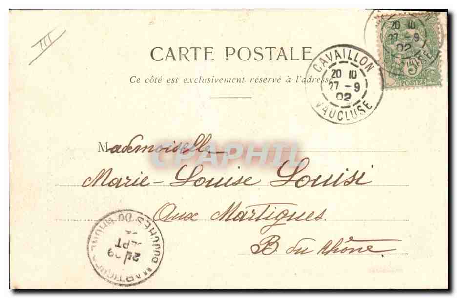 Horoscope : Jeune homme querelleur, méchant — Valet de Pique — Edition Phototype A. Bergeret et Cie, Nancy — Rückseite