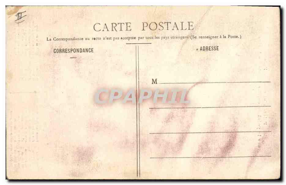 CPA Fantaisie Femme Priere d'une jeune fille — Rückseite
