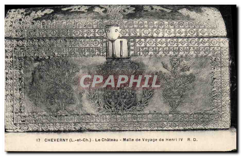 Cheverny (L.-et-Ch.) - Le Château - Malle de Voyage de Henri IV - R.D.