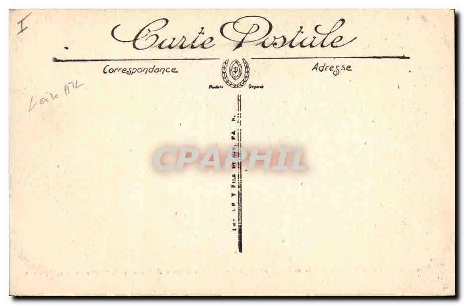 CPA Guerande Interieur de l'eglise Le tombeau de Tristan de Carne et la crypte — Rückseite