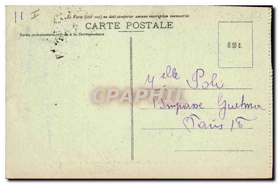 CPA Dreux Chapelle Saint Louis Tombeau du Prince Henri d'Orleans par Mercie  — Rückseite