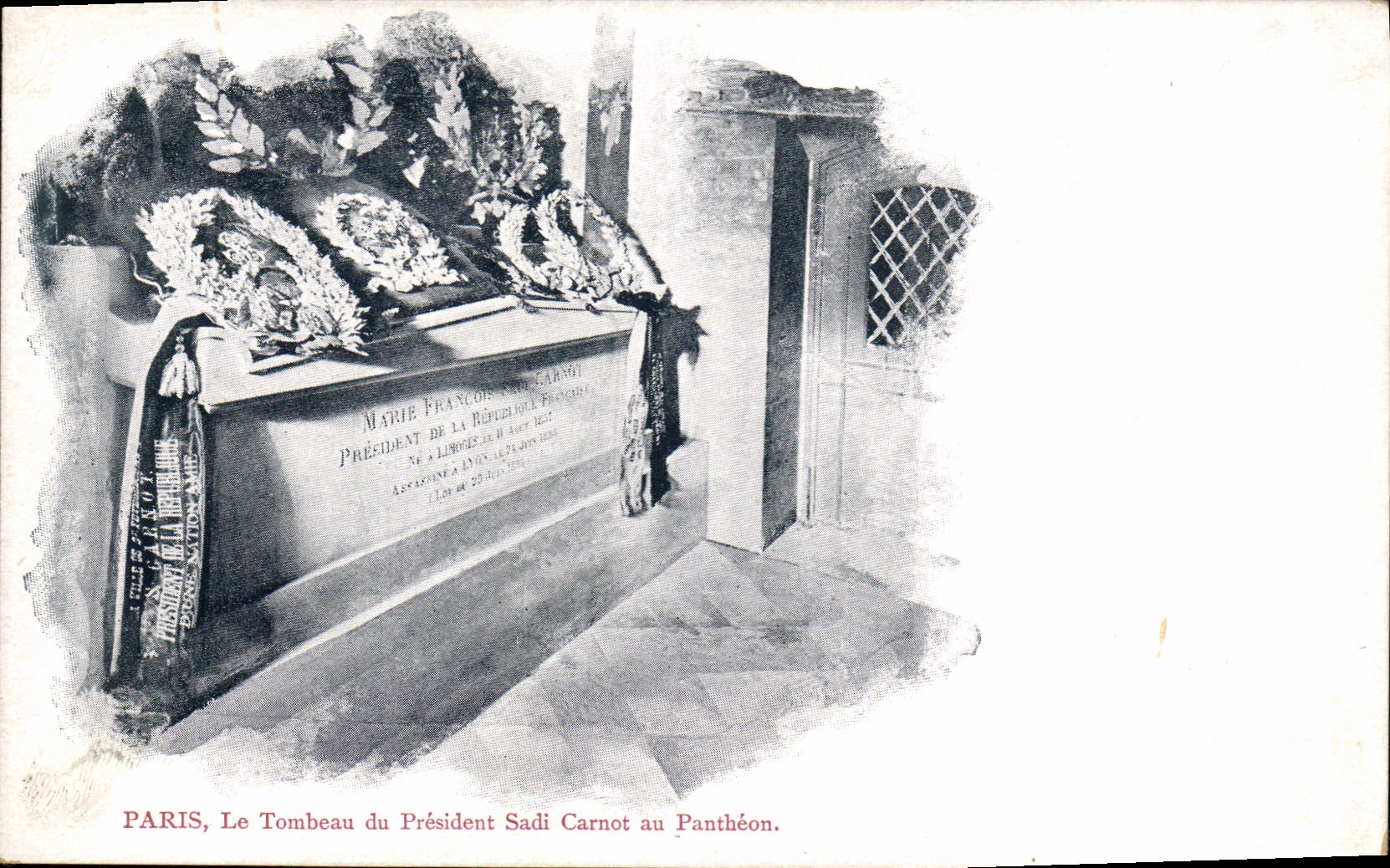 CPA Paris Le tombeau du President Sadi Carnot au Pantheon 