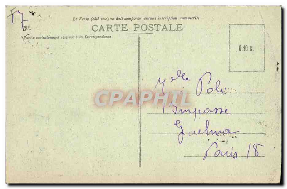 CPA Dreux Chapelle Saint Louis Tombeau du Duc de Chartres par Mercie  — Rückseite