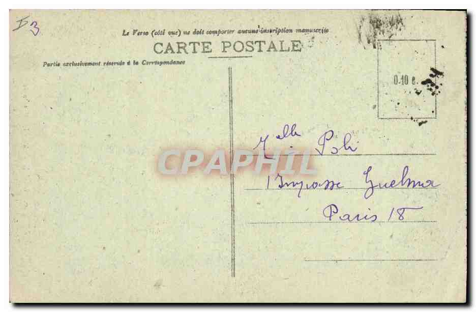 CPA Dreux Chapelle Saint Louis Tombeau des Enfants du Comte de Paris par Franceschi  — Rückseite