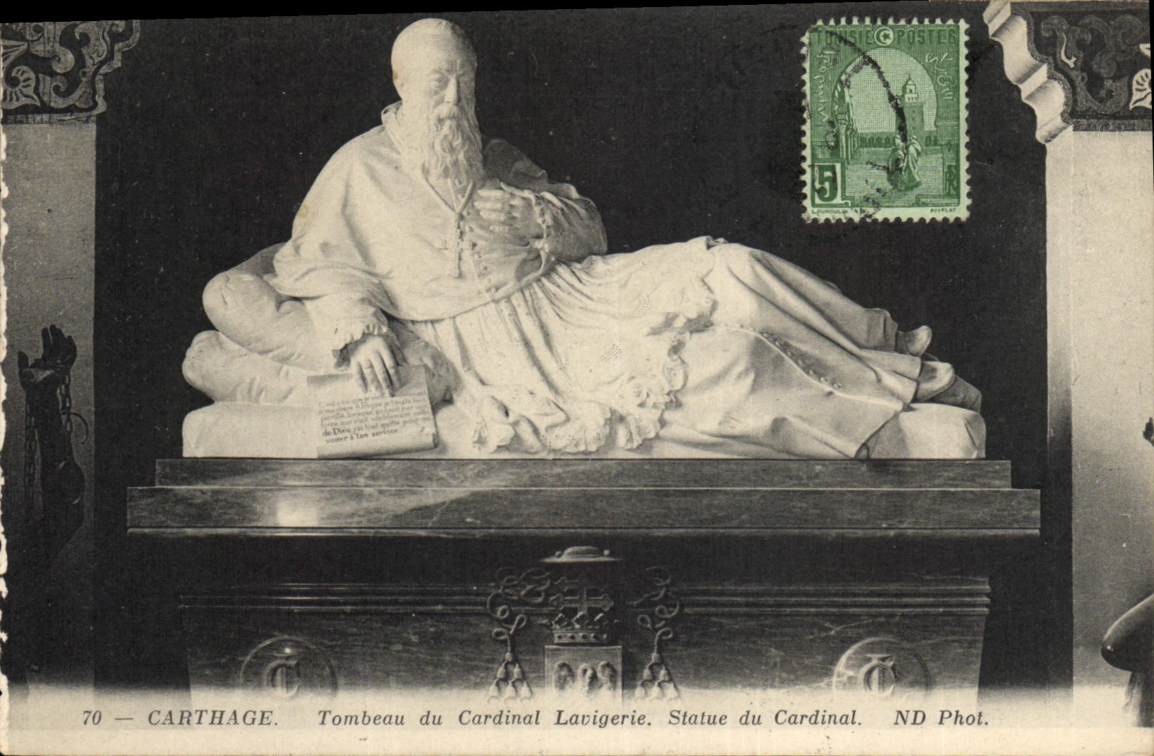 CPA Carthage Tombeau du cardinal Lavigerie 