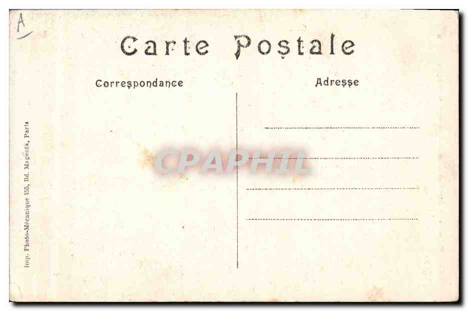 PARIS — Jardin des Plantes — Orang-Outang — Photo-Mécanique, Paris — Verso