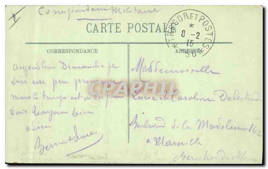Lagny — Les débris du Pont de fer — Le jeudi 3 Septembre 1914, l'armée allemande approchant, le génie français fit sauter les ponts sur la Marne — Edit. E. R. T. Thorigny-Lagny — Reverso