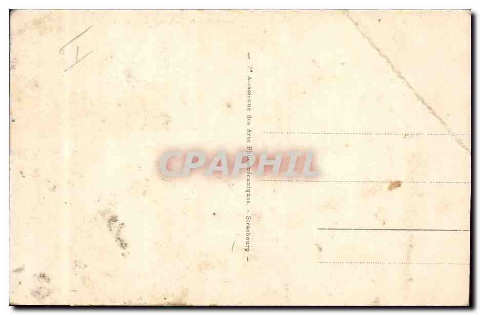 CPA Militaria Metz Entree de la caserne du Genie — Rückseite